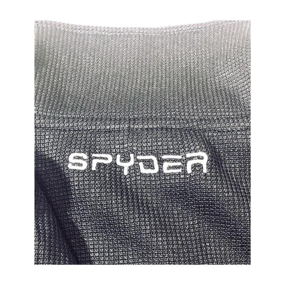 Spyder Mens Black Racer Full Zip Long Sleeve Knit Jacket Sz L NWT - Picture 9 of 11